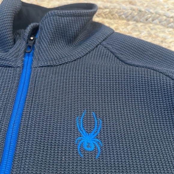 Spyder Men's Half-Zip Outbound Stryke Sweater Jacket Medium - Picture 3 of 7